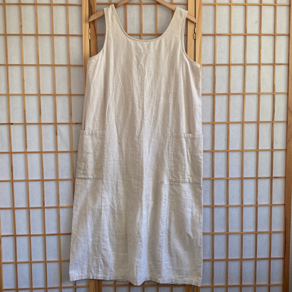Linen/Cotton Apron Dress